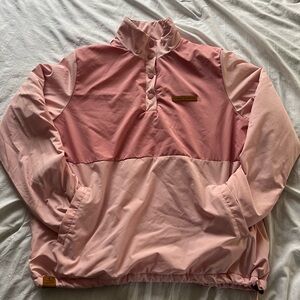 Simply Southern Pink Pullover with Brown Tag
